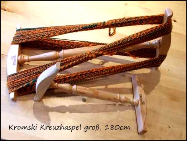 Kromski NiddyNoddy Kreuzhaspel groß, 180cm